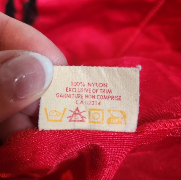 Pretty red vintage Darling night gown - Picture 4 of 12